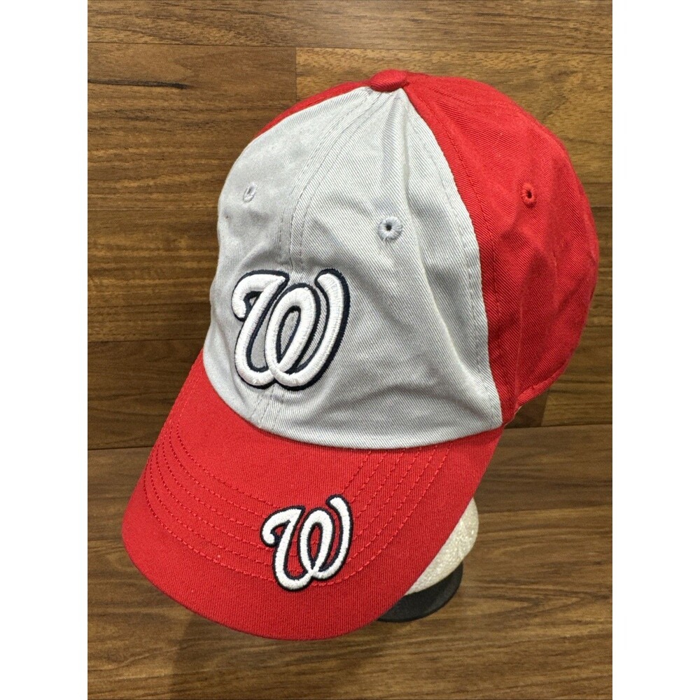 Washington Nationals Baseball Hat Cap Red And Grey MLB National League East